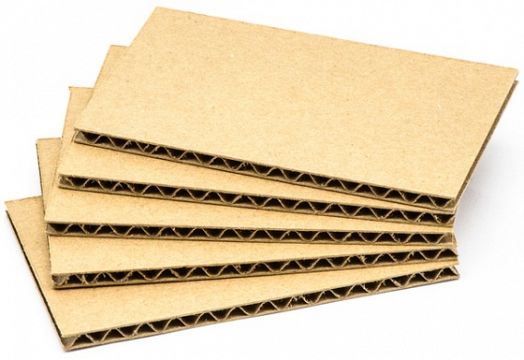 Packing paper, corrugated cardboard rolls, padding